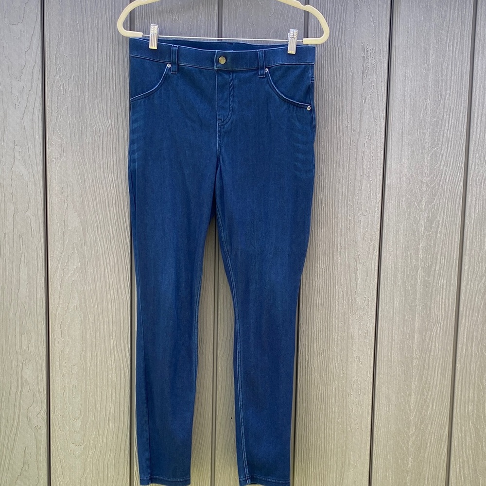 HUE Blue Women's Skinny Jeans size Large
